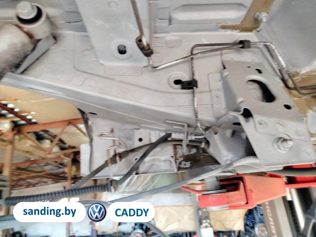 Чистка пескоструй VolksWagen Caddy